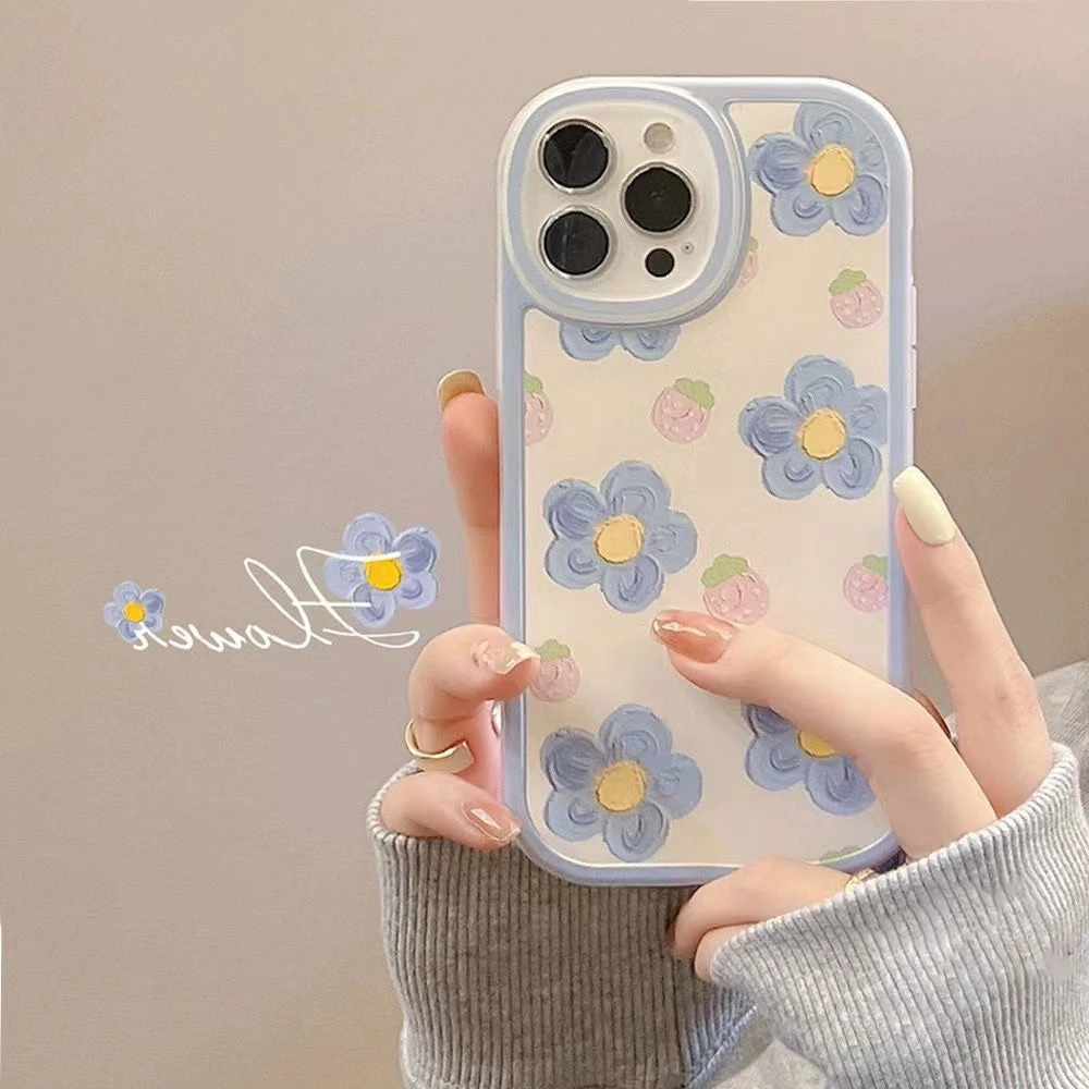 Realme 8 Case For Realme 8i Case Realme C35 C31 C3 C15 C25 C12 C20 C11 OPPO A53S A54 A74 5G A32 A36 4G A55 A56 Round Frame Cover