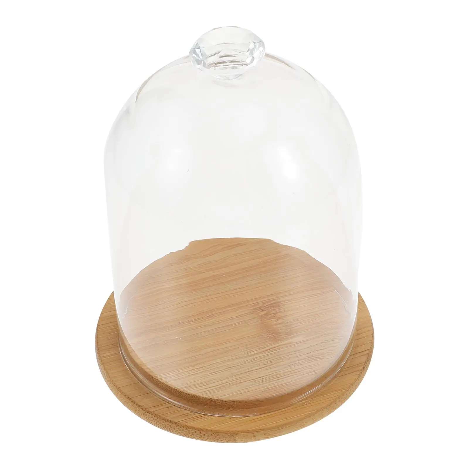 

Eternal Flower Glass Cover Clear Dome Decorative Micro L Dustproof Display Jar Home Shop Kitchen Bar Accessories