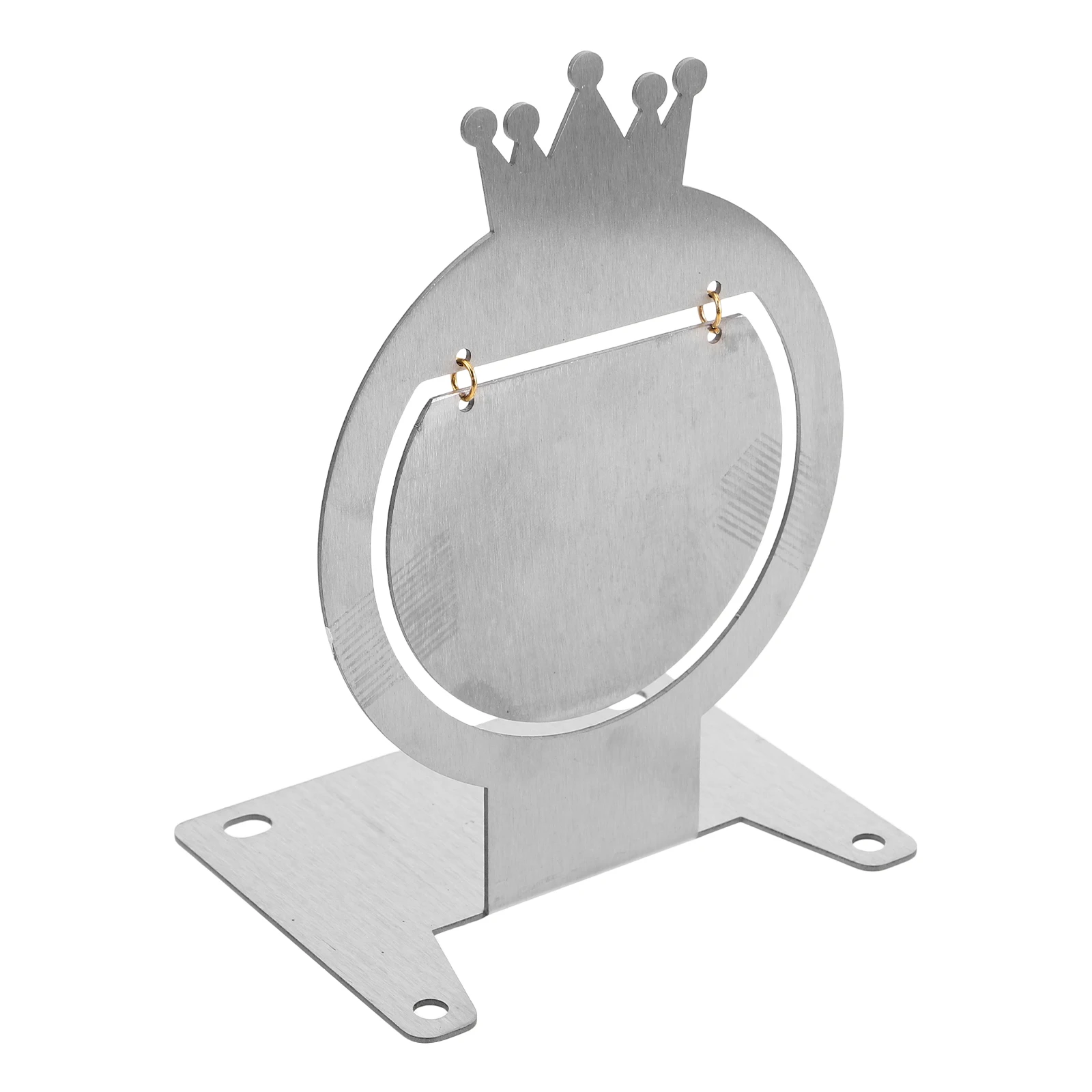 

Training Swing Target Game Targets Real Person Metal for Stainless Steel Resetting Shooting Compact Exercise