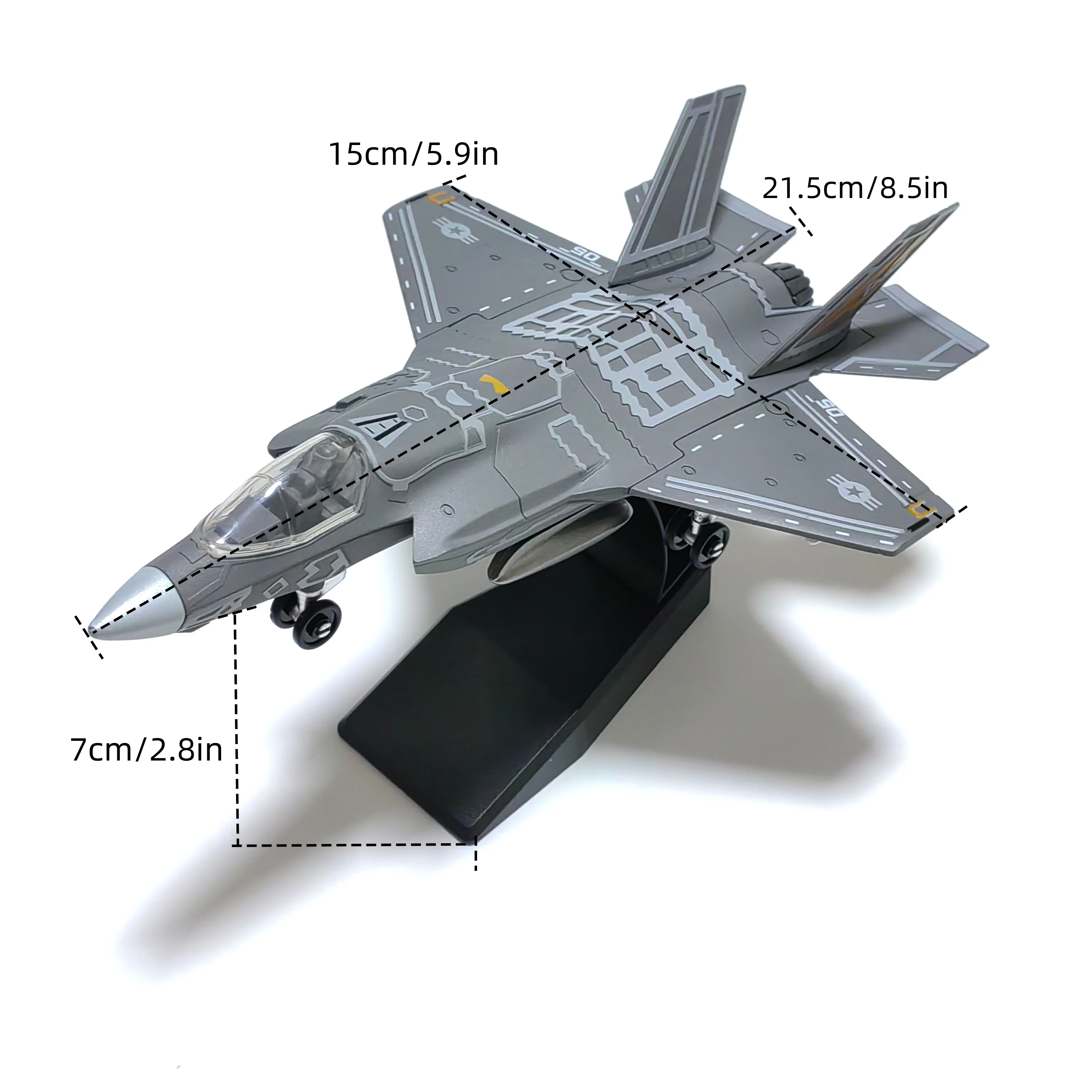 SU-57S F-14 SU-25 Montage-Simulationsmodell aus Kunststoff Kampfflugzeug Militärisches Ausstellungsmodell Kreatives Geschenk – Detail 15