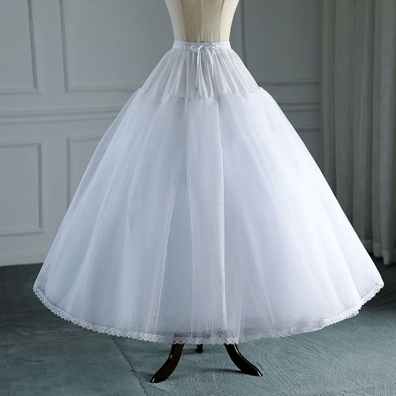 8 Layers Top Sale Newly Designed Boneless Skirt Bride Wedding Petticoat Womens Underskirt for Wedding Dress