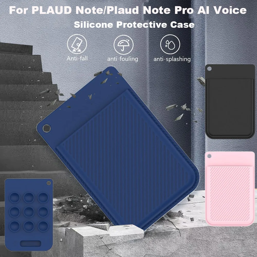 

Case for PLAUD Note/Plaud Note Pro AI Voice Recorder Anti-Scratch Shockproof Full Protective Silicone Cover Accessories