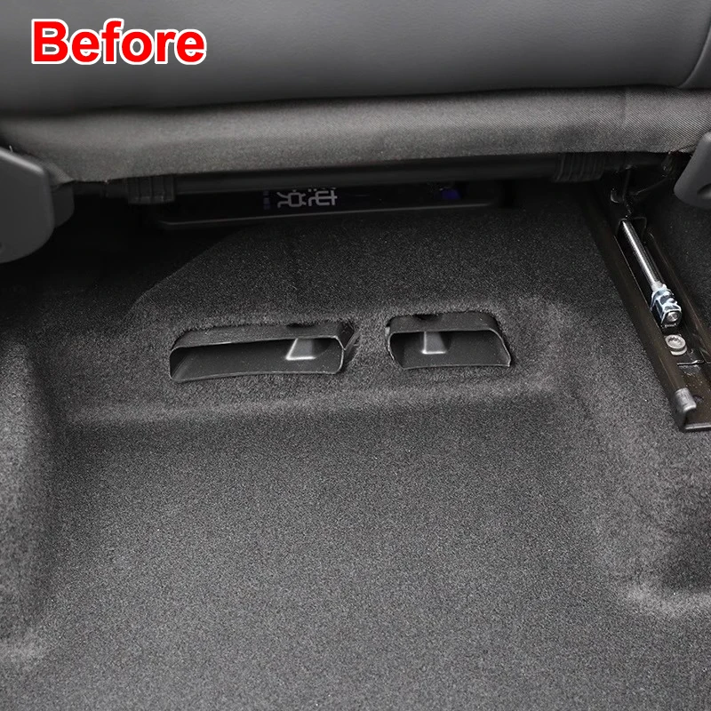 Car Air Vent Cover For SKODA Kodiaq Karoq Rear Seat Air Conditioning Outlet Cover