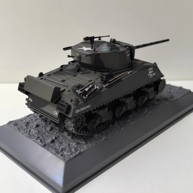 

IXO масштаб 1/43 M4A3 76 мм 1944 танк из сплава и пластика, имитация модели автомобиля, статическая коллекция, украшенная праздничная игрушка, сувенирный подарок