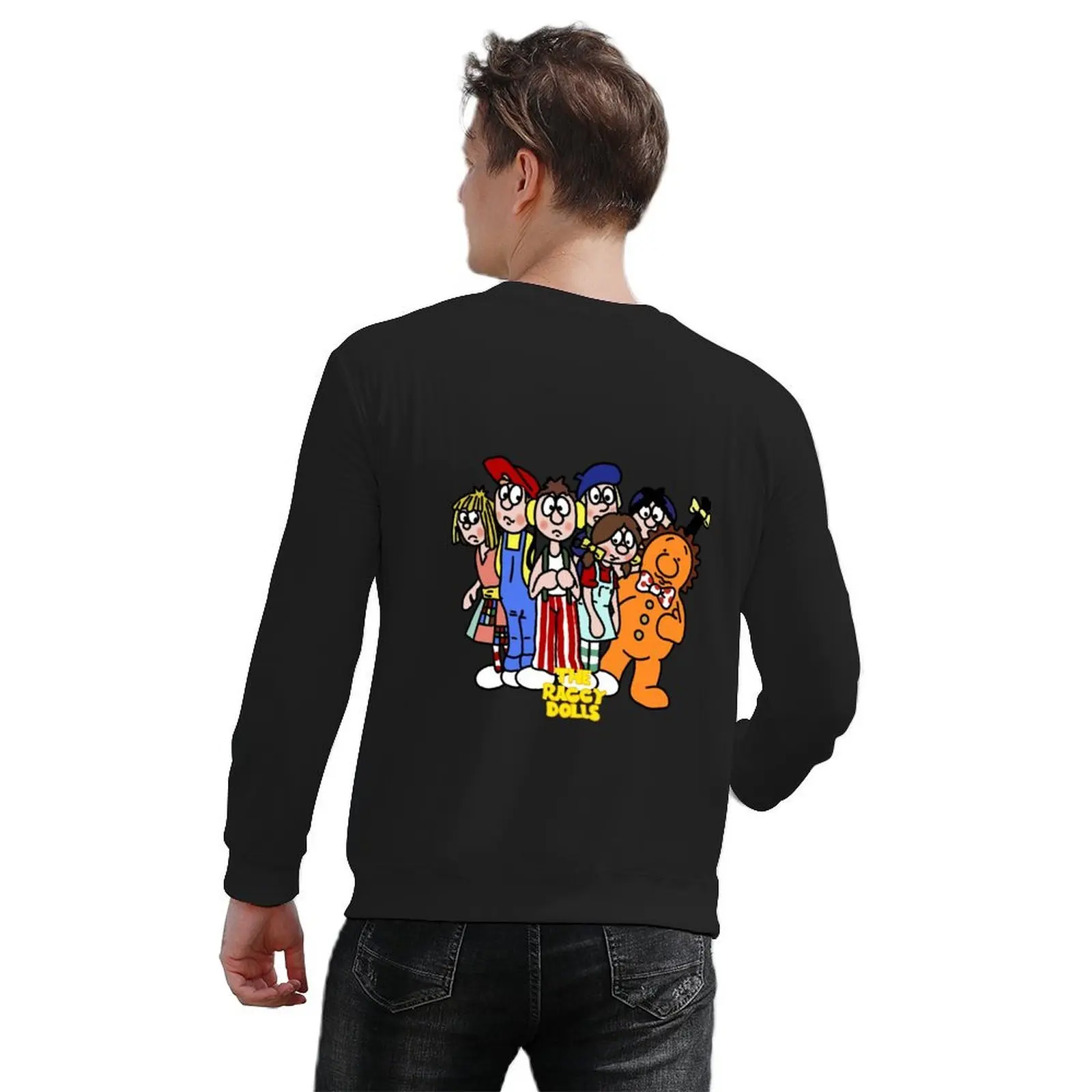 Пуловер Raggy Dolls мужской зимний свитер спортивные костюмы эстетичная одежда корейская осенняя новые Фото №6