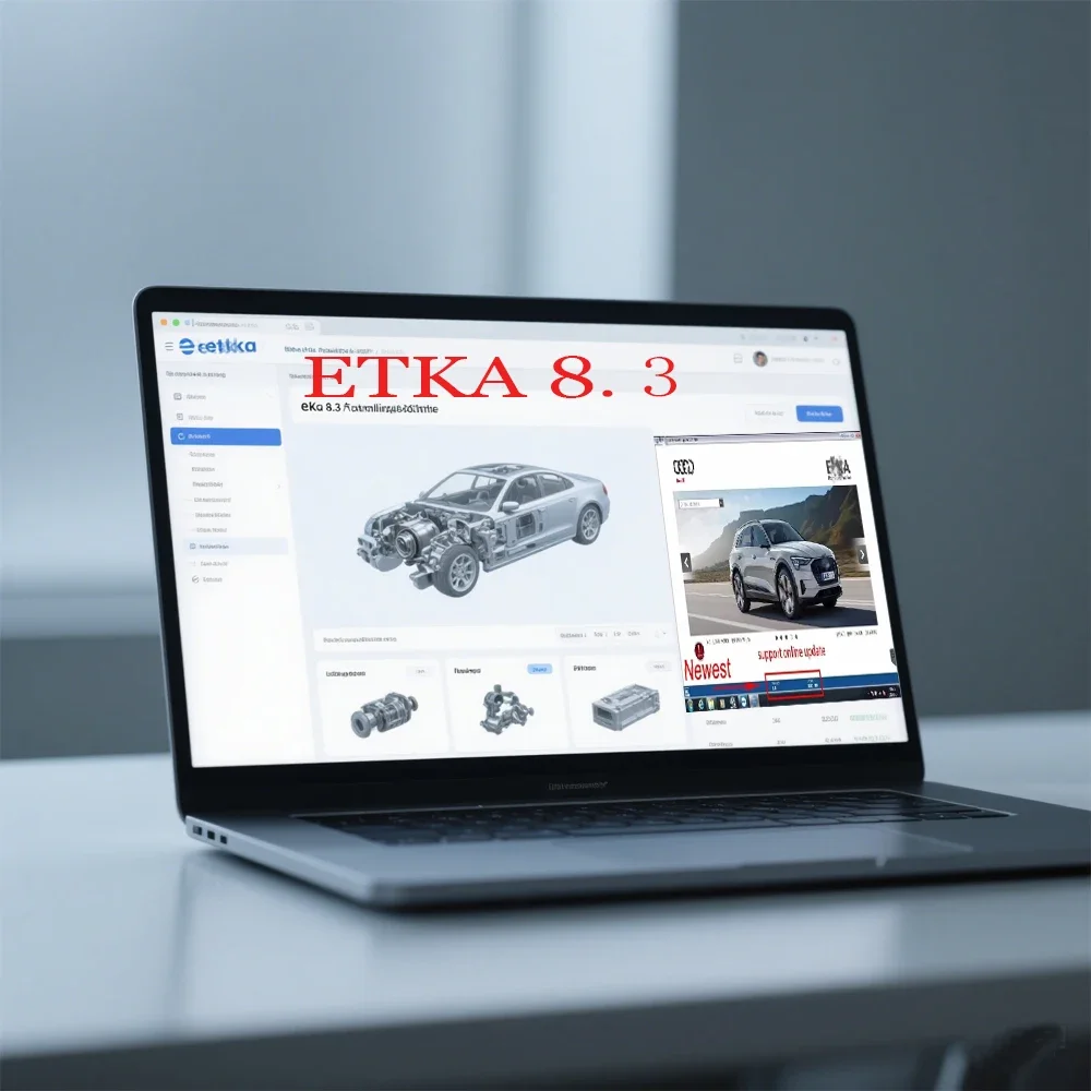 ELSAWIN 6.0 Auto Repair Software for A-udi V-W Group Vehicles with ET KA 8.3 Electronic Parts Catalog Newest Version