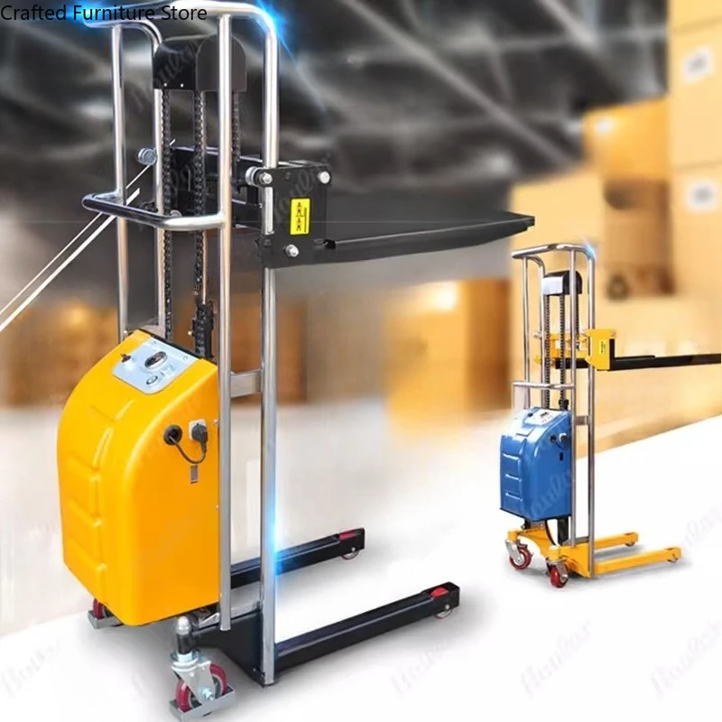 Electric Lightweight Forklift Truck Mini Automatic Forklift Truck Hydraulic Commercial Furniture Carretilla Elevadora ZY60CC