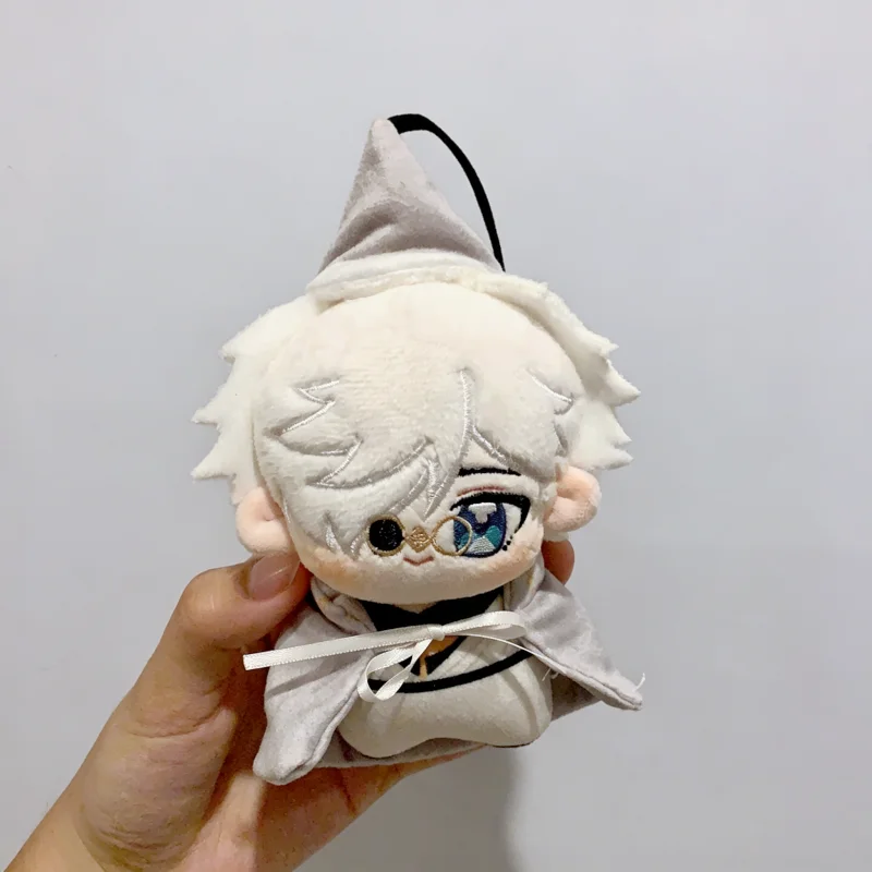 New Witch Hat Atelier Qifrey Nunu Plush Cute Anime Coco Keychain Bag Charm Cotton Doll Soft Qifrey Fudemushi Ornament Toys Gifts