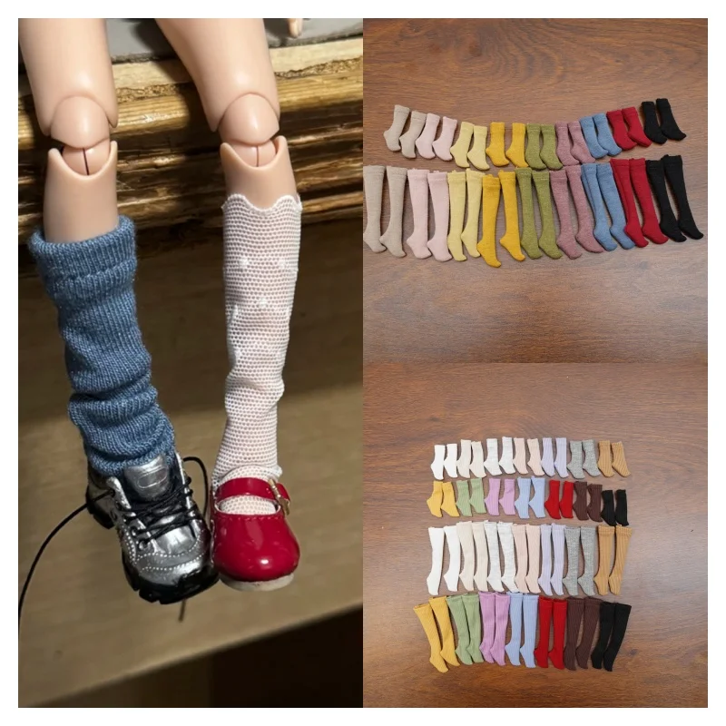 Blyth Multi-Color Lace Socks Short & Long for Azone Momoko OB24 Compatible with OB22 OB27 YMY Doll Accessories