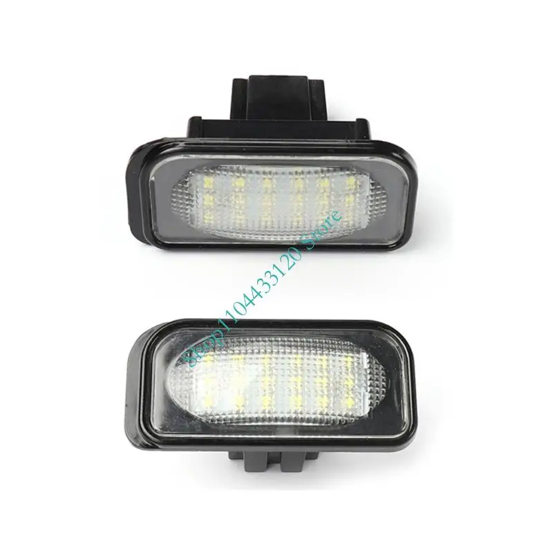 

Pair Energy Saving LED License Plate Light Direct Replacement for Automotives