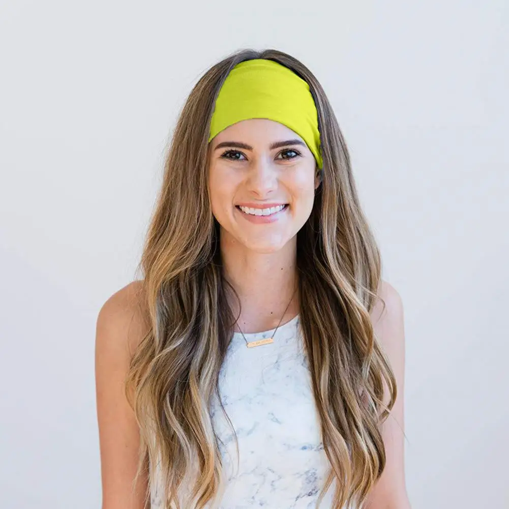 Sweatbands Headbands Stay Dry Versatile Fitness Yoga Running Workouts Sports Headband For Men Women Yoga Hair Bands