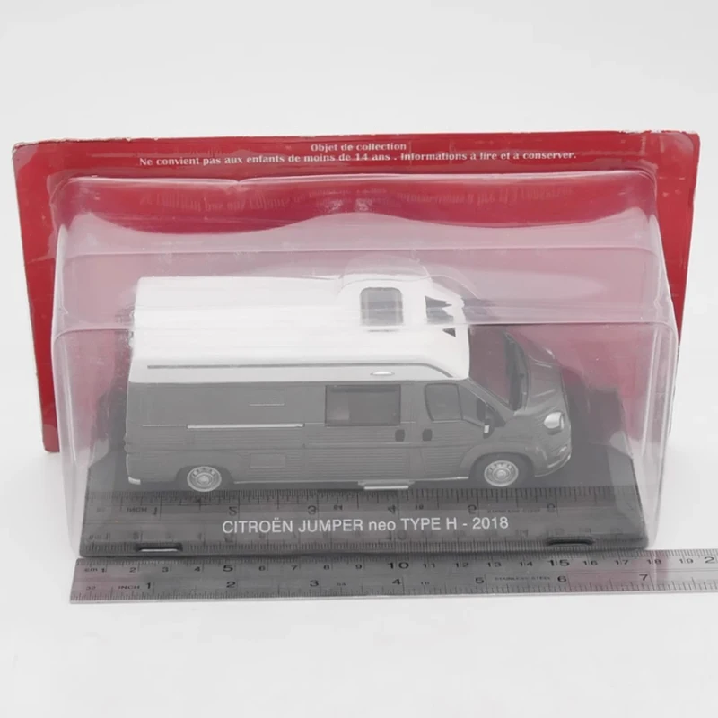 IXO Diecast escala 1:43 CITROEN JUMPER Neo tipo H 2018 modelo de coche de aleación producto terminado juguete de simulación colección modelo estático