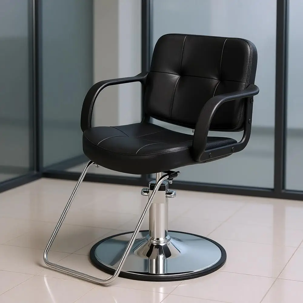 

Professional Heavy-Duty Barber Chair with Shampoo Equipment for Salon Use