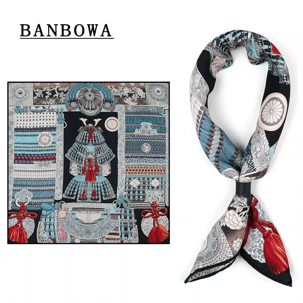 

Mulberry Silk & Wool Unisex Scarf - British Vintage Wrap for Men & Women, Luxury Tie Neck Scarf for Suit & Shirt Business Style