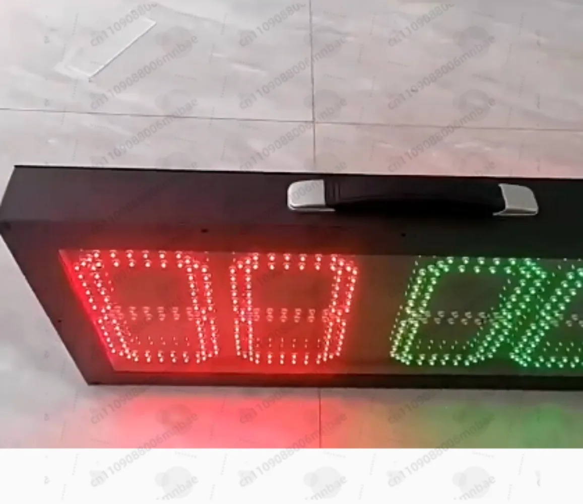 Football electronic substitution card, player No., red yellow substitution time, Single/double-sided display screen buttons