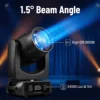 4 ピース/ロット LED ビームスポット 200 ワット移動ヘッド Light11 色 + 14 ゴボス DMX 512 コントローラプロジェクター Dj ディスコ舞台照明 3