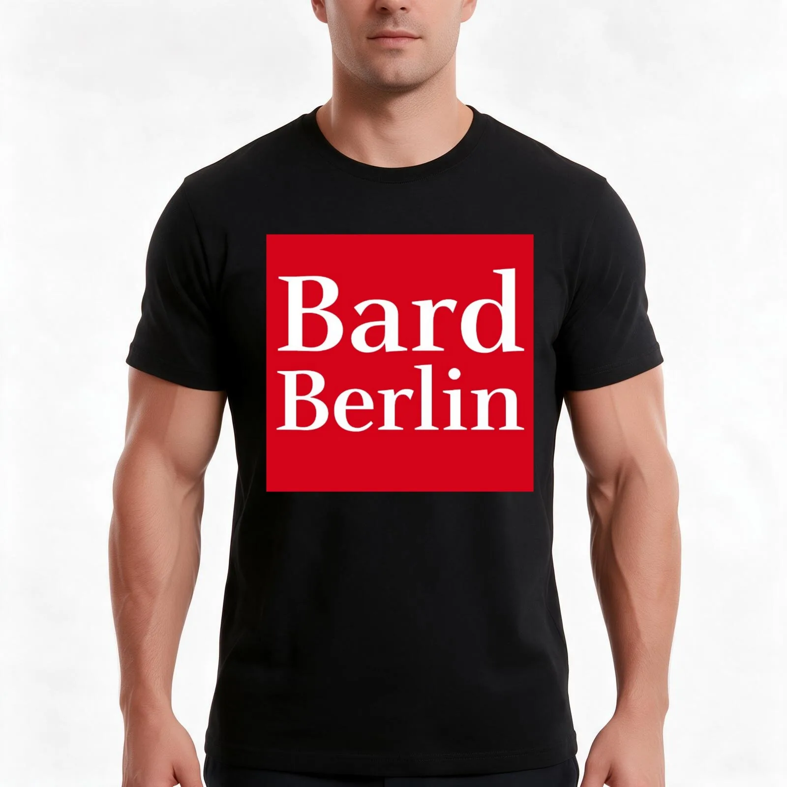Bard College Berlin T-Shirt, Summer Casual Cotton Tee, Oversized Streetwear Tops, Vintage Graphic Print, Loose Fit Short Sleeve