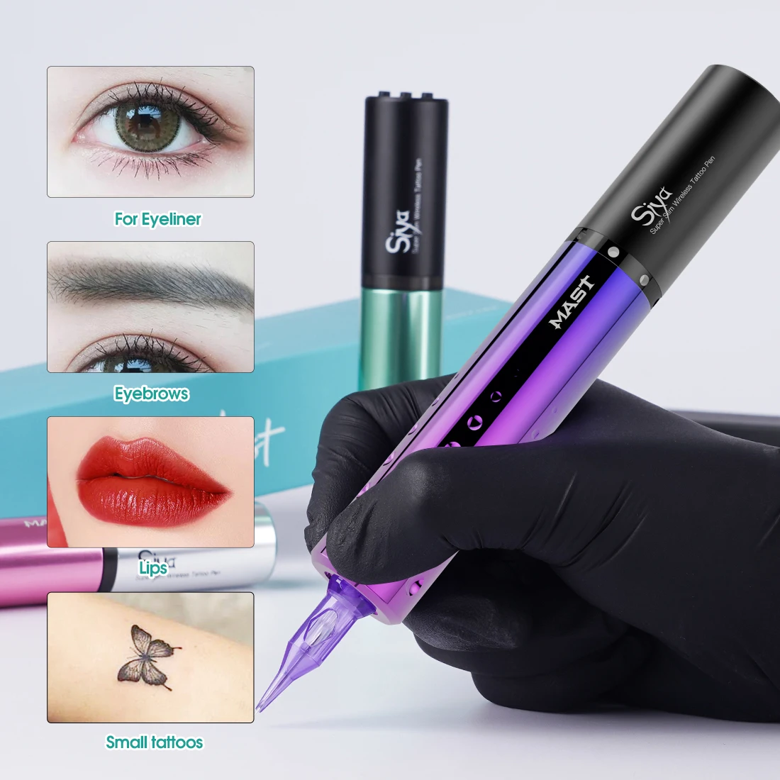 Dragonhawk Wholesale factory price Wireless Permanent Makeup Tattoo Pen Machine Mast Siya