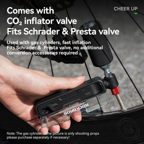 Imagen 2 del producto Juego de Herramientas para Reparación de Bicicletas ROCKBROS, Llave de Trinquete Multifuncional, Kit de Palanca para Neumáticos, Herramientas Portátiles para Bicicleta, Accesorios para Bicicleta de Montaña y Carretera