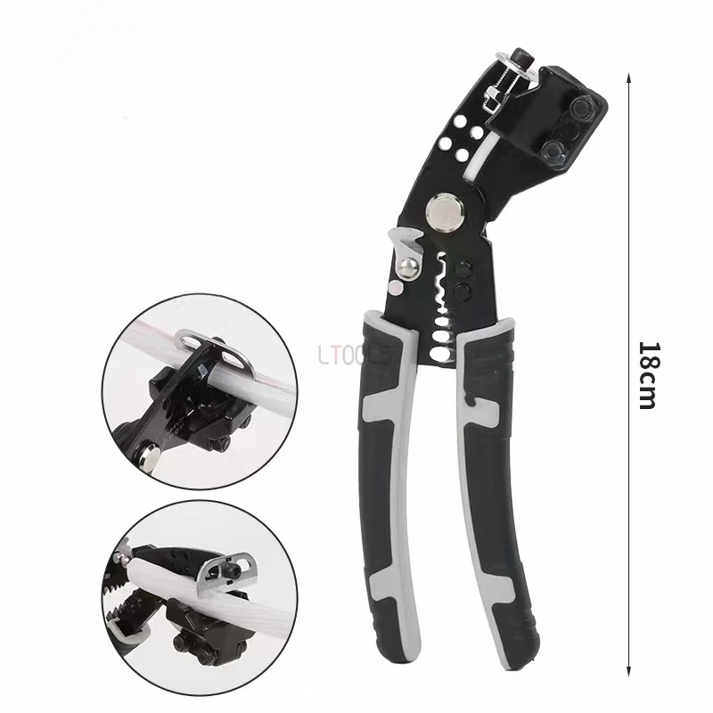 

1pcs Multifunctional Wire Stripping Pliers Stripping Winding Bending Pressing Breaking Wires Electrician Specific Cable Pliers