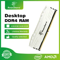 Avanshare New Memory Ram DDR4 DDR5 32GB 16GB 8GB 5600MHz 3200MHz 2666Mhz 2400mhz PC Heat Sink Memory RAM Intel XMP 3.0 AMD Expo