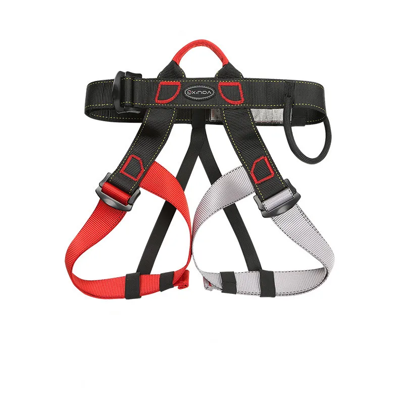 Xinda Outdoor Sports Harness Rock Climbing Harness Waist Support Half Body Safety Belt Aerial Survival Mountain Tools