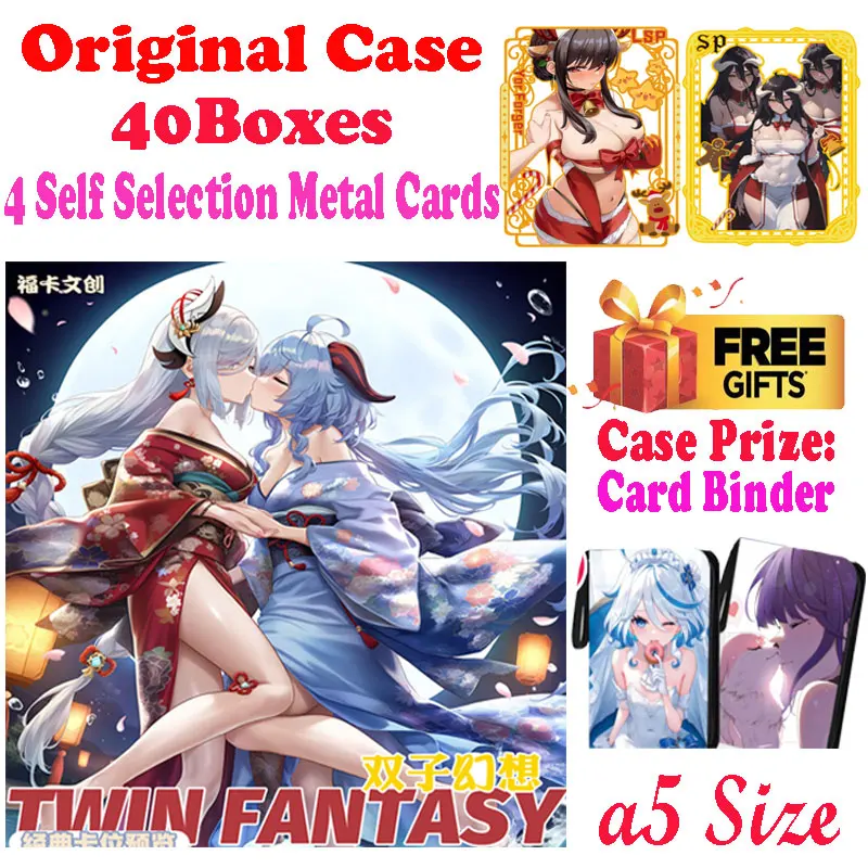 Wholesale Newest A5 Size Phantastic Carnival Collection Card Board Goddess Story Waifu ACG CCG TCG Doujin Toys And Hobby Gift