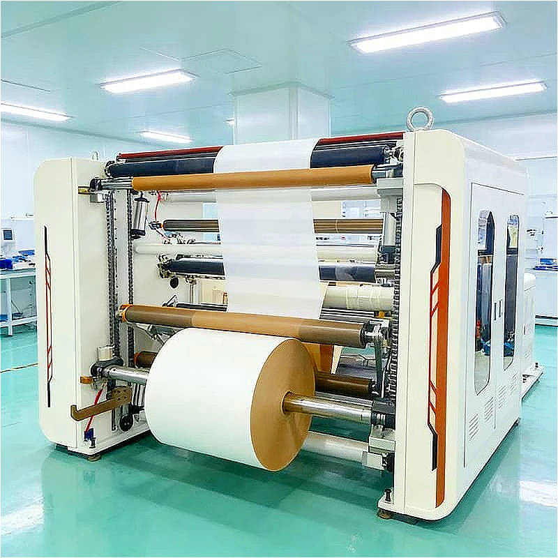 Automatic Paper Cutter Guillotine Slitting Rewinder Machine Heavy Duty for Cardboard Sheet Cutting Label Roll Customized Sale