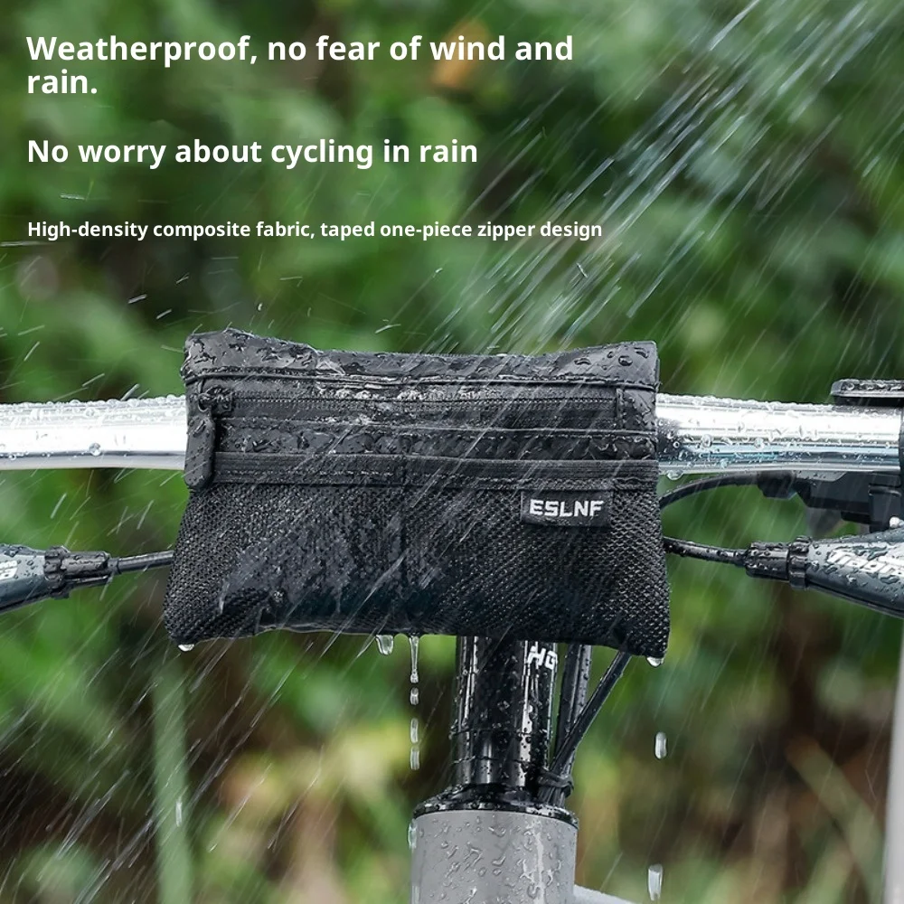 

Bike Top Tube Bag Large-Capacity Tote Bag Waterproof Vintage Road Bike Handlebar Bag Cycling Replacement Accessories