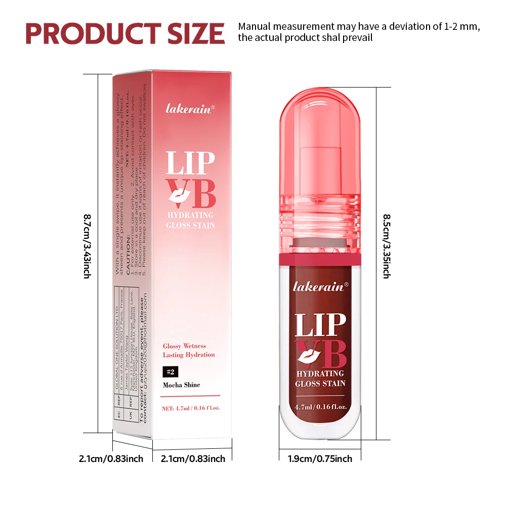 Vitamin B Moisturizing Gloss Lip Glaze Lip Stain