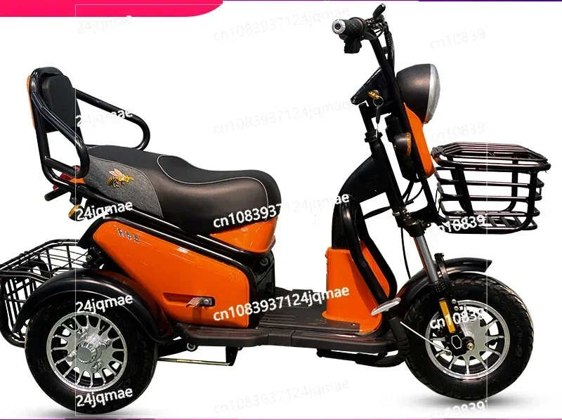 

New Electric Tricycle Mini Battery Car for The Elderly To Travel Leisure High with Can Be Licensed