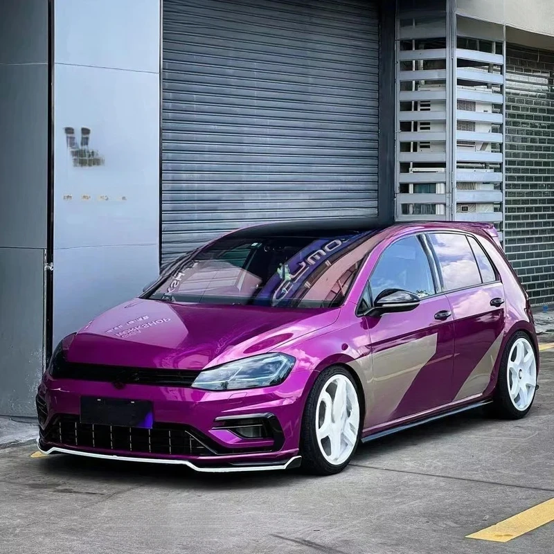 High Quality Berry Violet Metallic PET Self Adhesive Car Wrap Vinyl Film