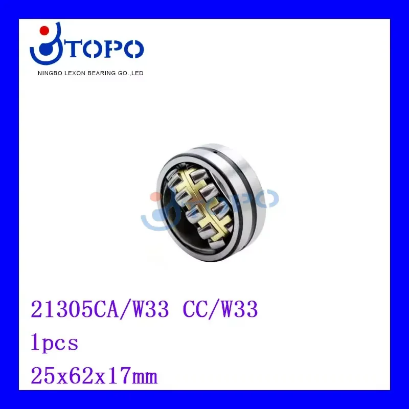 

25*62*17 Spherical roller bearings 21305CC/W33 (21305 CA/W33)