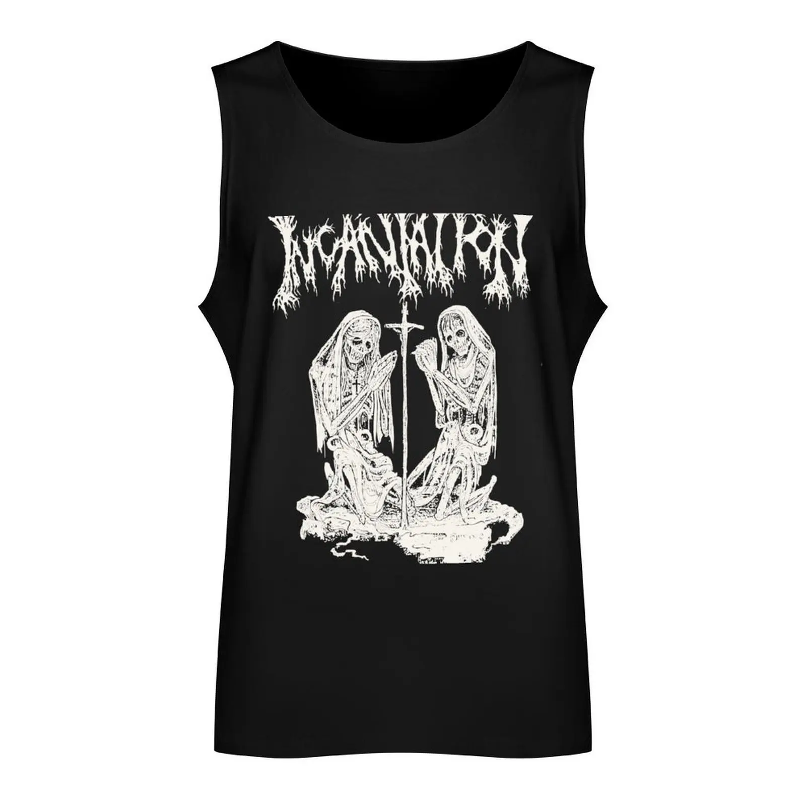 Incantation Tank Top gym t-shirts man gym clothes man fitness fitness