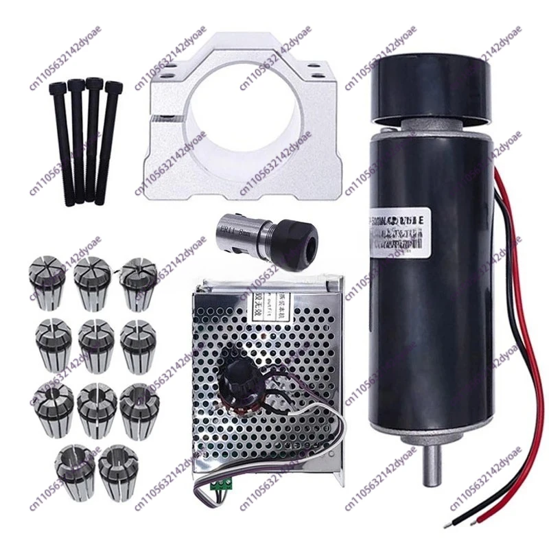 Suitable for  0~110VDC Adjustable speed Governor  both 110VAC & 220VAC for Engraving machine110V 500W Dc Spindle Set
