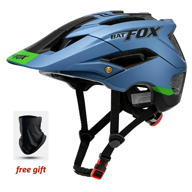 BATFOX helmets integral mtb Bicycle Helmet Cycling casco bicicleta CE CPSC Ultralight Racing Riding Mountain Bike Helmet man image 3