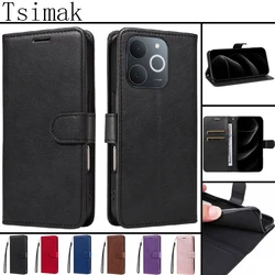Magnetic Flip Wallet Leather Phone Case For Realme Note 70T 70 50 Narzo 80 Lite P3 GT Neo 6 SE Neo6 GT6 Cover Stand Card Coque