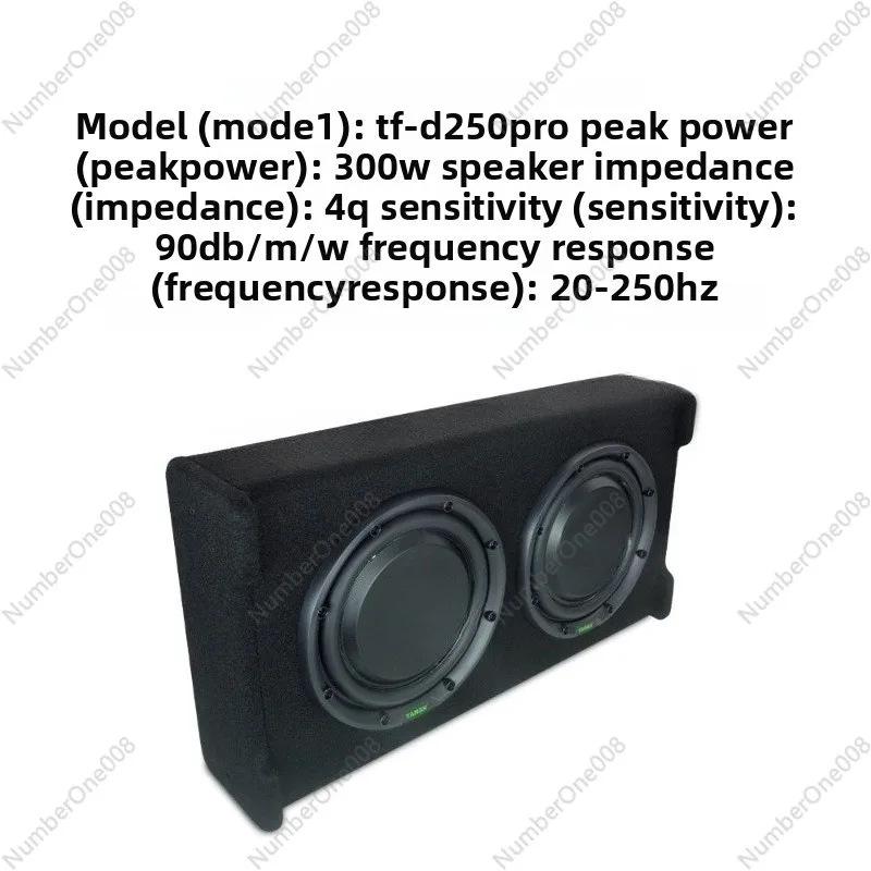 مضخم صوت للسيارة عالي الطاقة احترافي معدل نشط 10 بوصة صوت السيارة ثقيل باس مكبرات صوت مزدوجة 10 بوصة #6