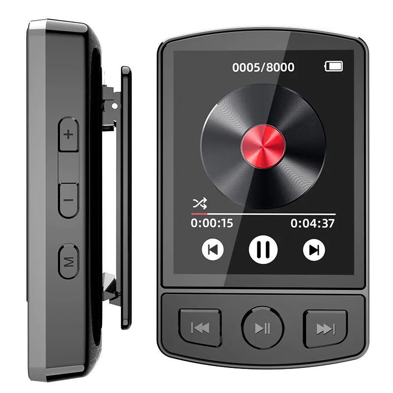 

Sports Back Clip MP3/MP4 Recording Large Screen Bluetooth Sports Clip Walkman