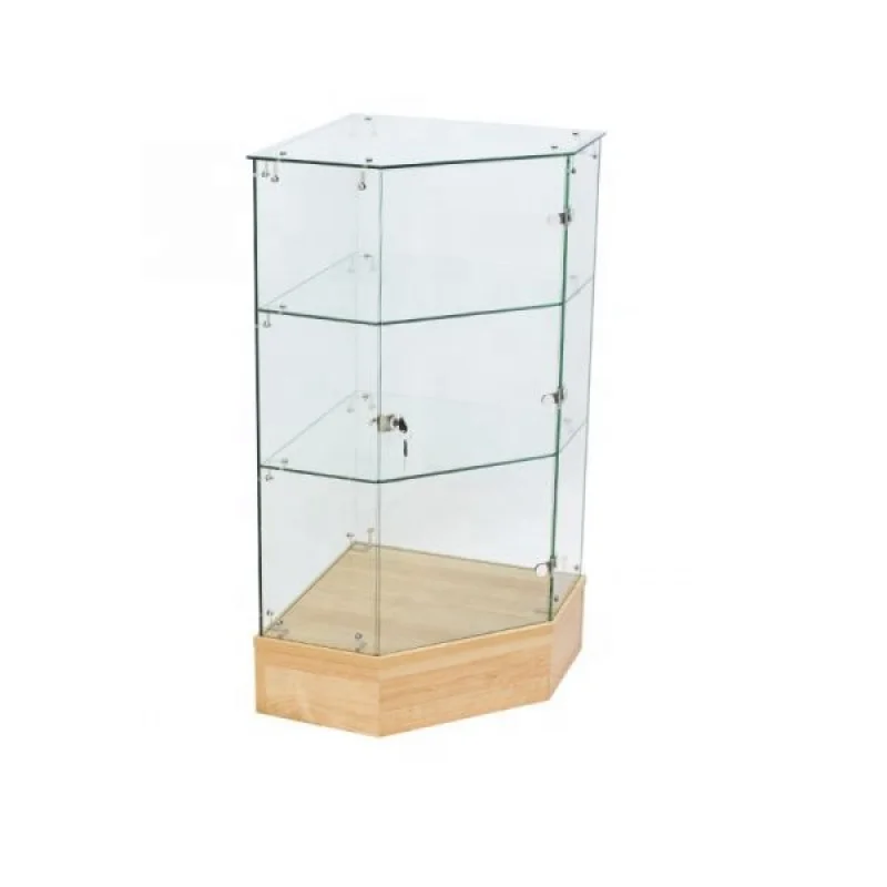 

Custom. keway retail shop display showcase tempered glass cabinet full display glass showcase cabinet