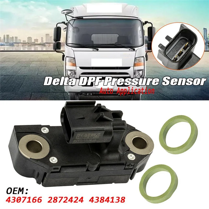 

1 Piece Car Engine EGR Delta DPF Exhaust Differential Pressure Sensor Replacement Parts For Cummins ISX ISB 6.7L ISF 3.8