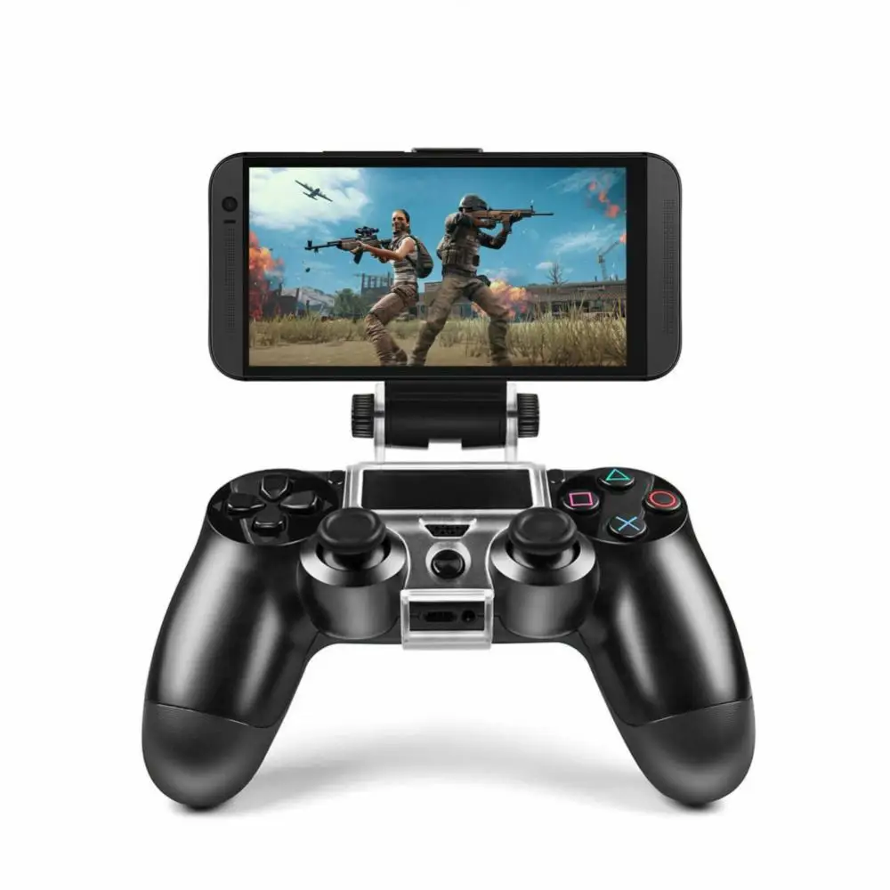 Holder For Game Controller Stand For PS4 DualShock 4 Flexible Durable Mobile Phone Gaming Clip Holder Bracket For Iphone Android