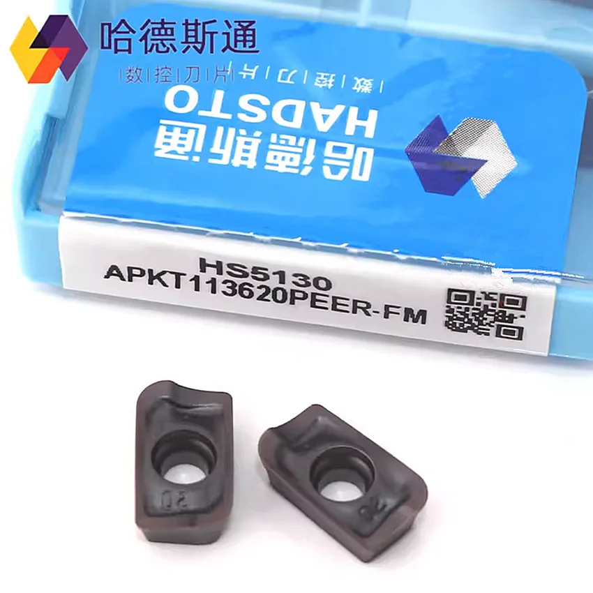 

APKT113620PEER-FM HS5130 APKT113620 APKT1136 HADSTO CNC carbide inserts Milling inserts For Steel, Stainless steel, Cast iron