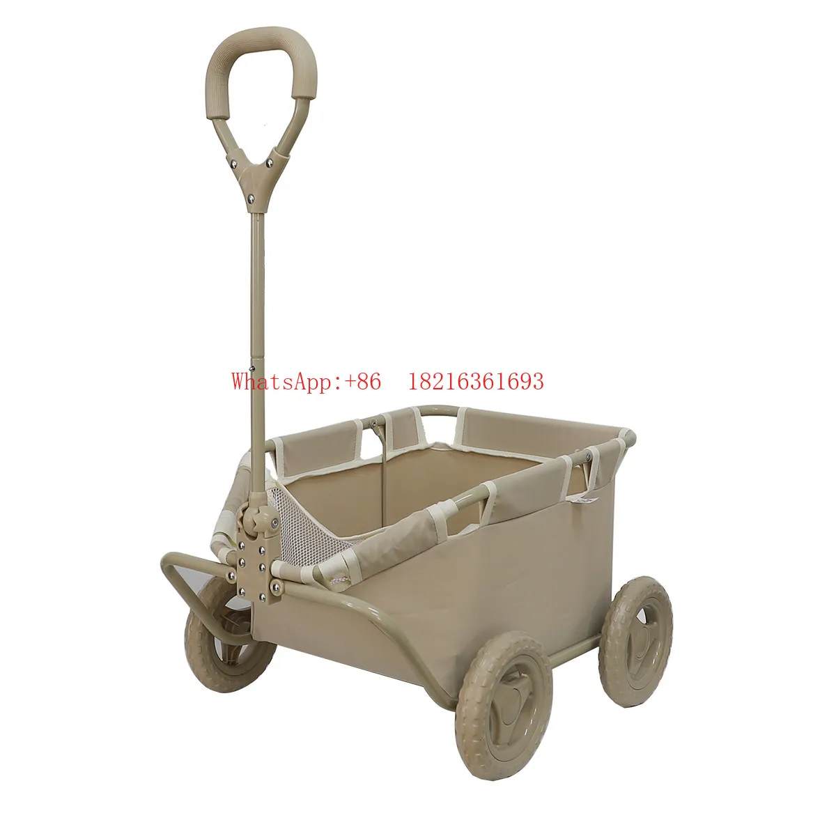 Pet Puppy Outdoor Cart Convenient Foldable Suitable for Dogs Within 11.5 Kg