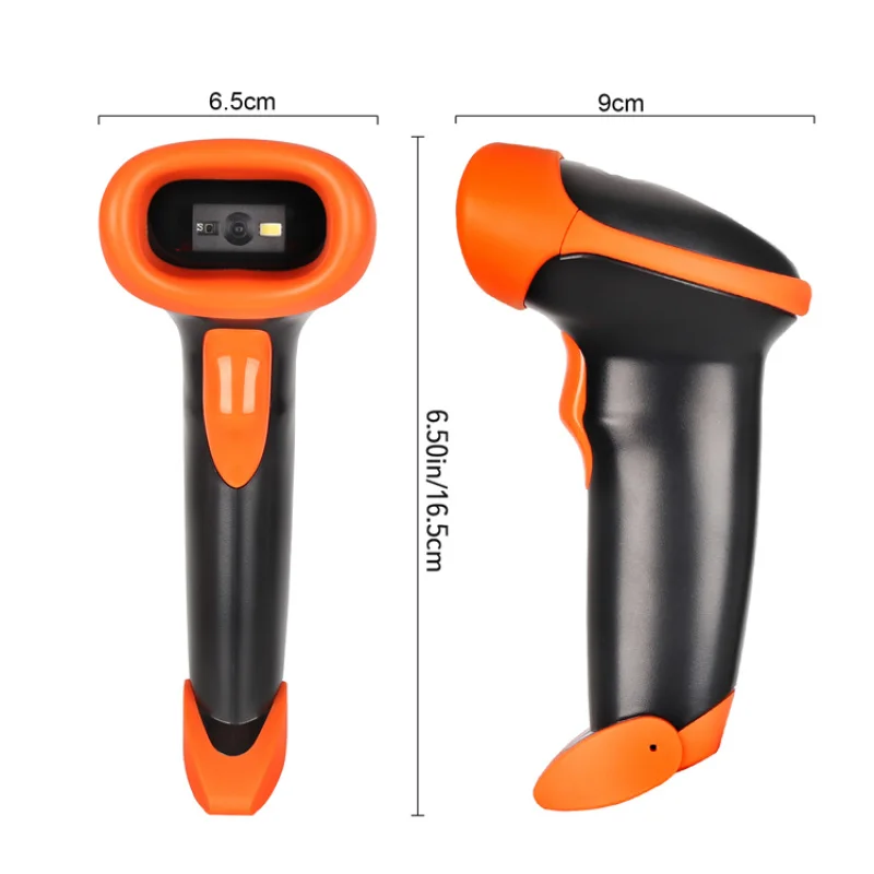 1d-scaner wired barcode handheld-scaner Area USB QR code reader for Supermarket