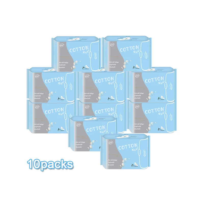 

10Pack Women Panties Sanitary Towels Daily Period Pads Female Hygiene Menstrual Napkins Anion Panty Liners for Lady Menstruation