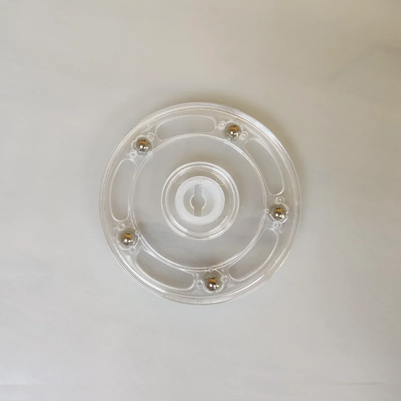 Acrylic turntable Rotating base for rotating platform display stand base Cake turntable cookie box transformation components