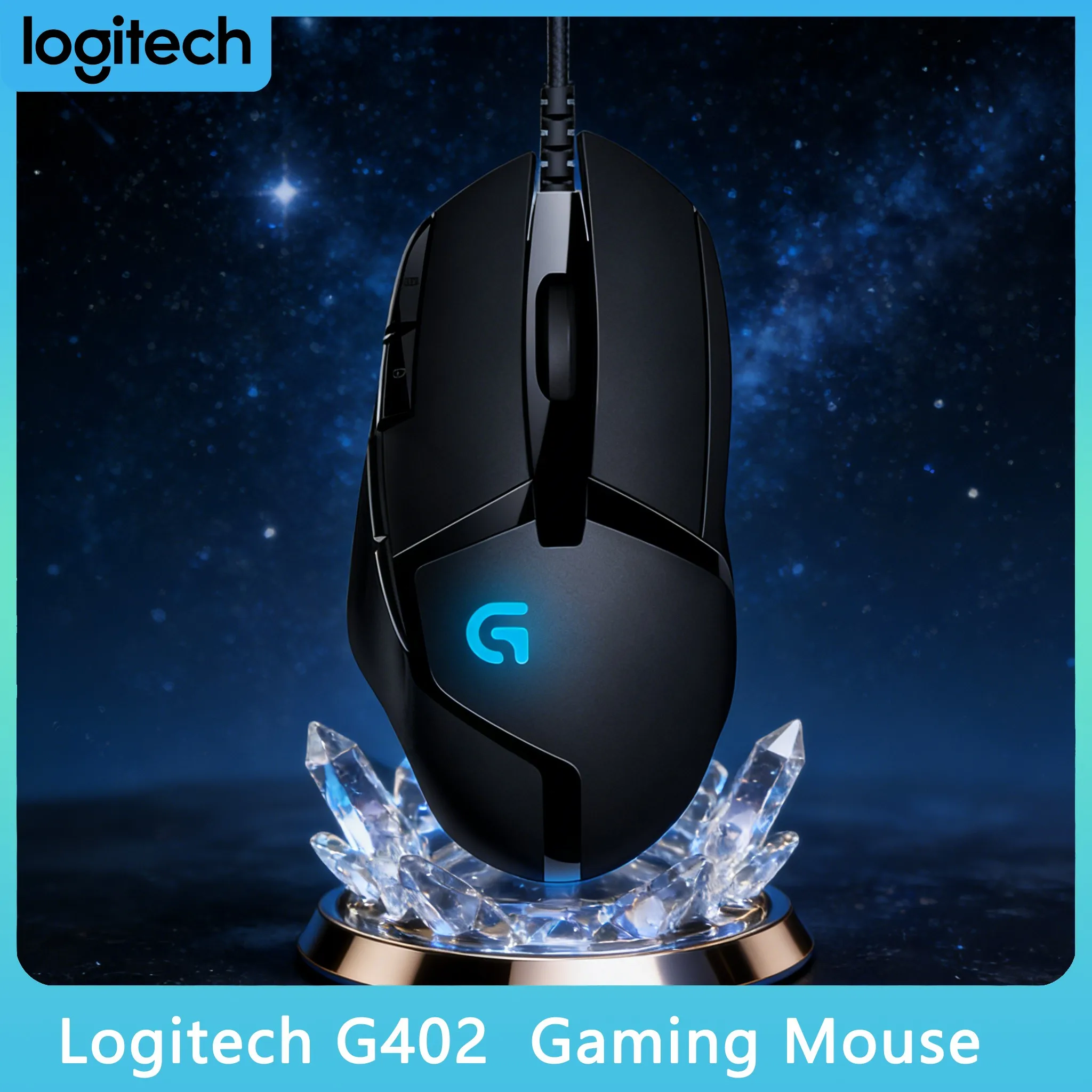 

Logitech G402 - Lightweight Design for Furious Game Movements