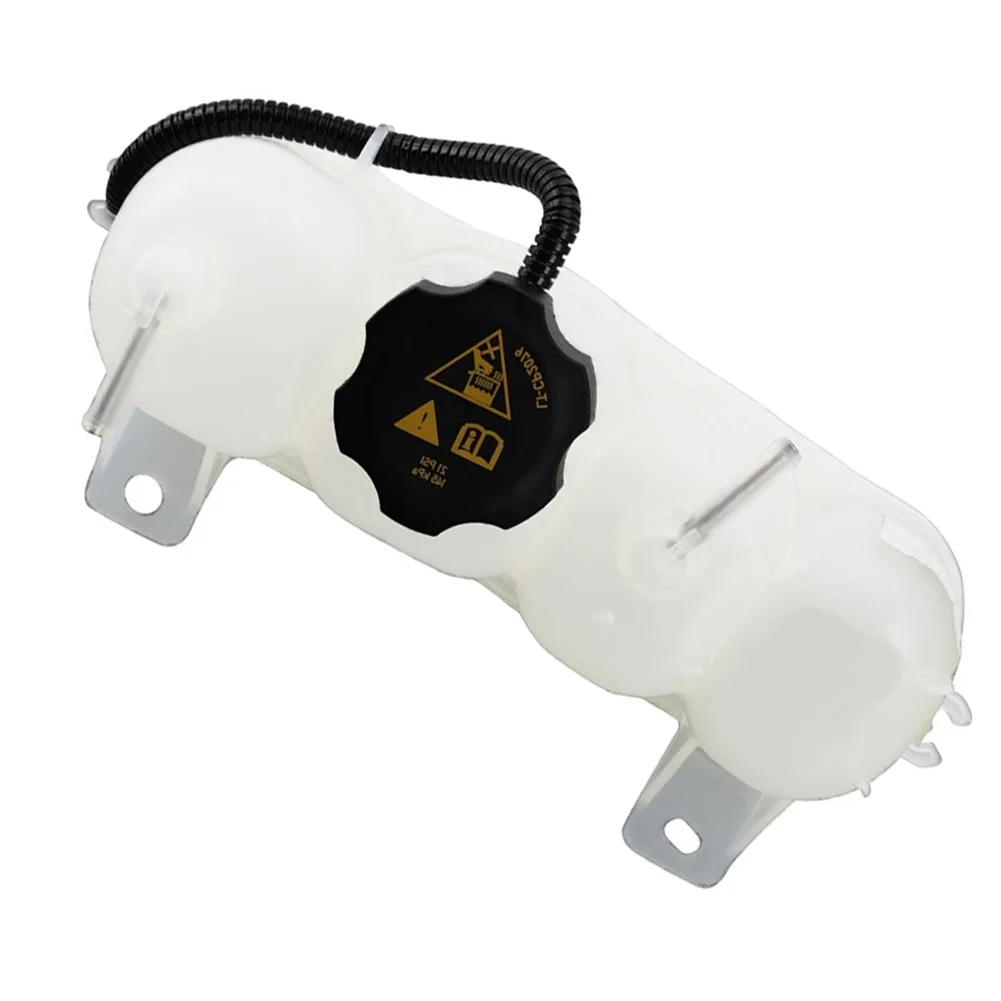 Coolant Expansion Tank for Jeep for kl For Cherokee 2019-2023 FWD 2.0L L4 Direct Fit 68251840AB 68251840AC Includes Cap and Hose
