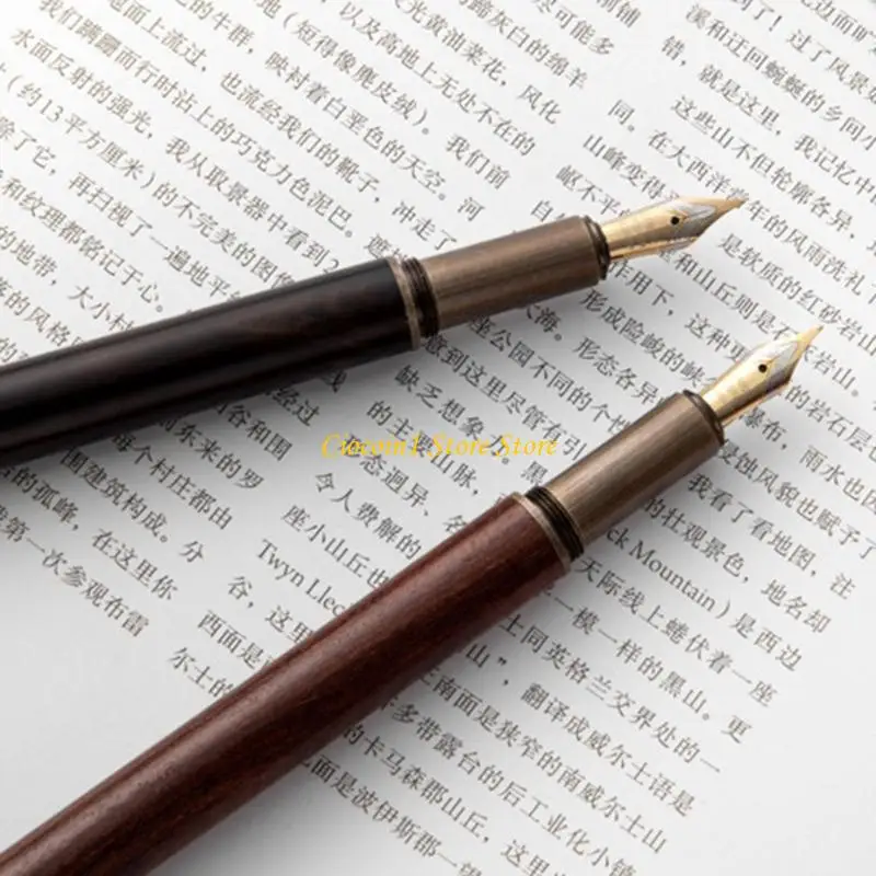 

A3PC Роскошная ручка для каллиграфии в подарок для делового офиса, ведения журнала, гладкая авторучка для письма, авторучка с мм